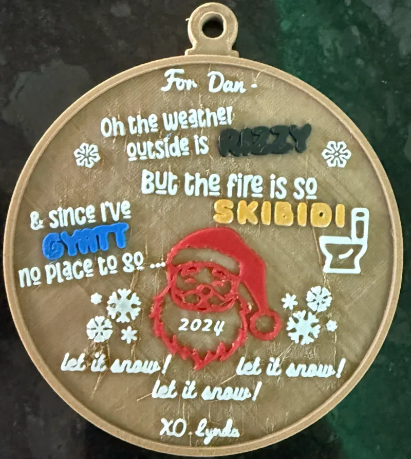 Teacher Christmas Ornament
