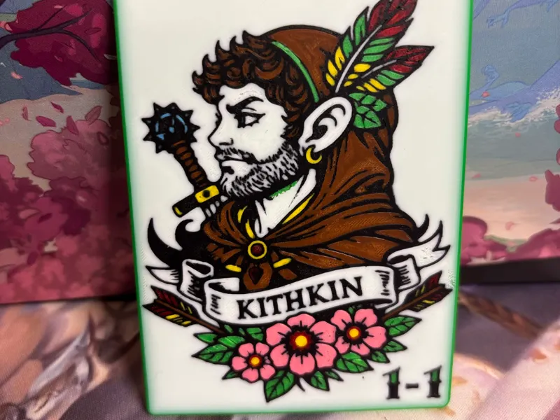 MTG Lorwyn Custom Art 1/1 Kithkin Token