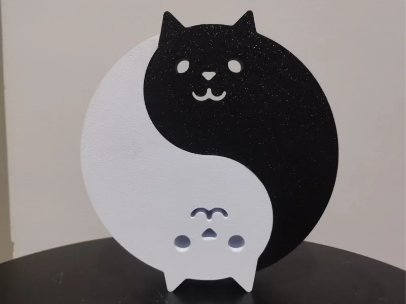 Yin Yang Cat