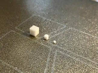 How tiny can you print