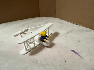 Brick-Compatible World War I British Pusher Plane