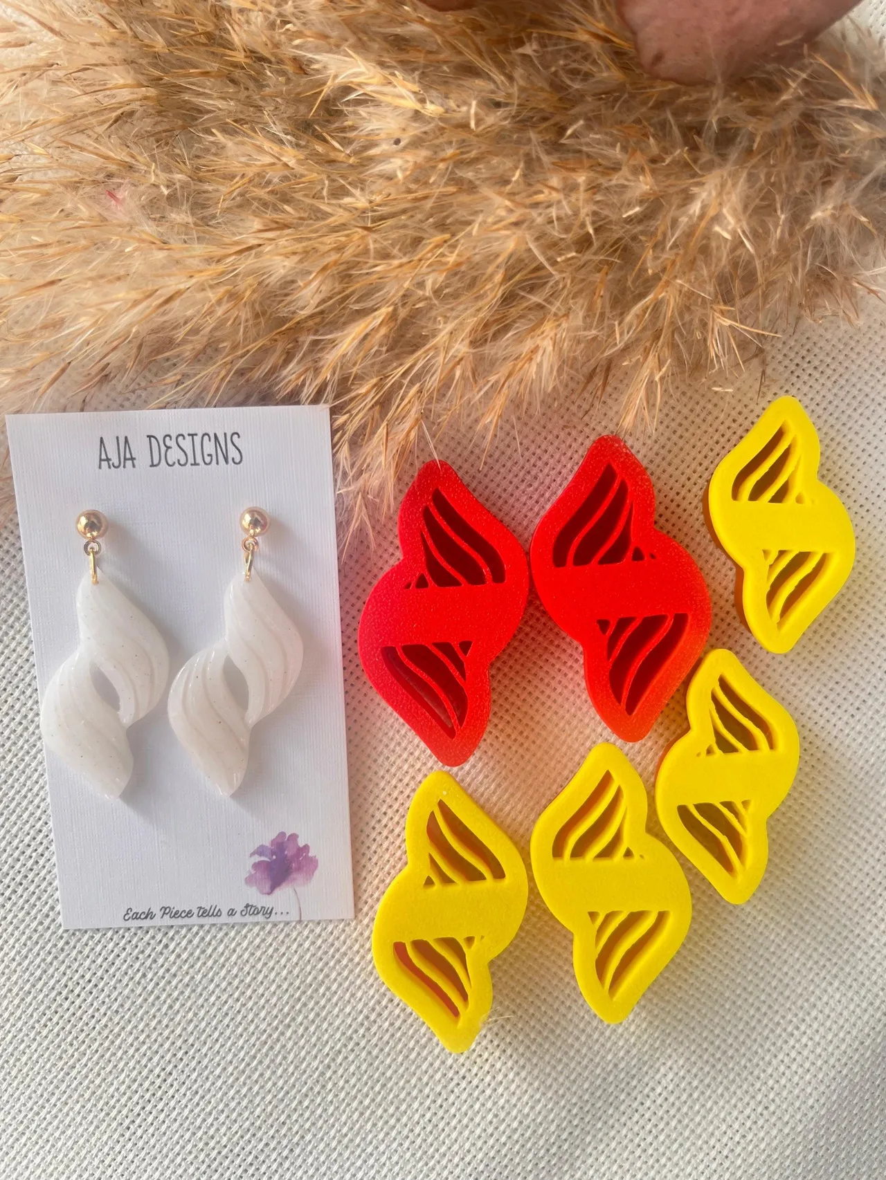 Polymer Clay Earring Mold 71 view 2