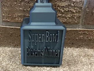 Super bowl pickems trophy