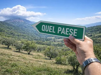 (vai a) Quel Paese - Freccia direzionale