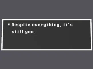 Undertale despite everything sign NO AMS