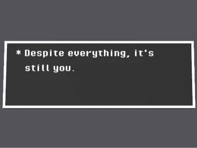 Undertale despite everything sign NO AMS
