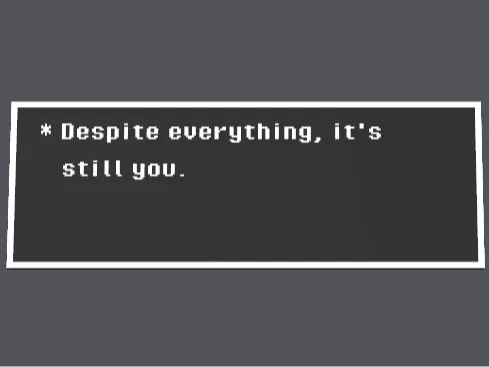 Undertale despite everything sign NO AMS