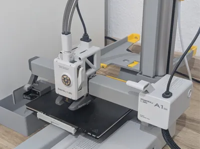 A1 Mini linear rails dust protection SwapMod works