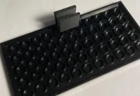 0.2mm layer, 2 walls, 15% infill. Halterung für das Schild