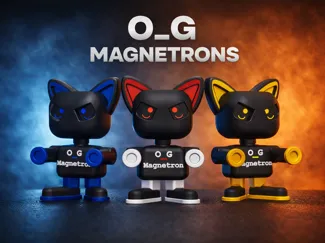 O_G Magnetron Origin – Magnetische Chibi-Roboter