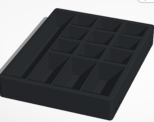 Miniatura 1 do modelo 3D Universal storage box 