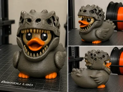 Dino Skull Duck – Prehistoric Edition