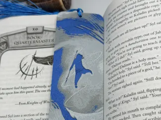 Kaladin Stormblessed HueForge Bookmark