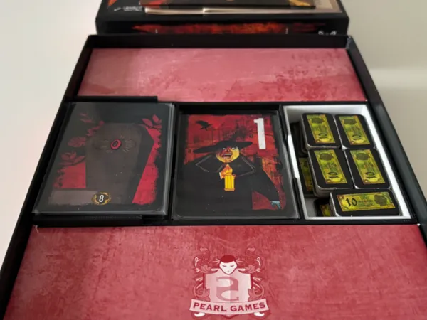 Rangement pour boîte de jeu de société