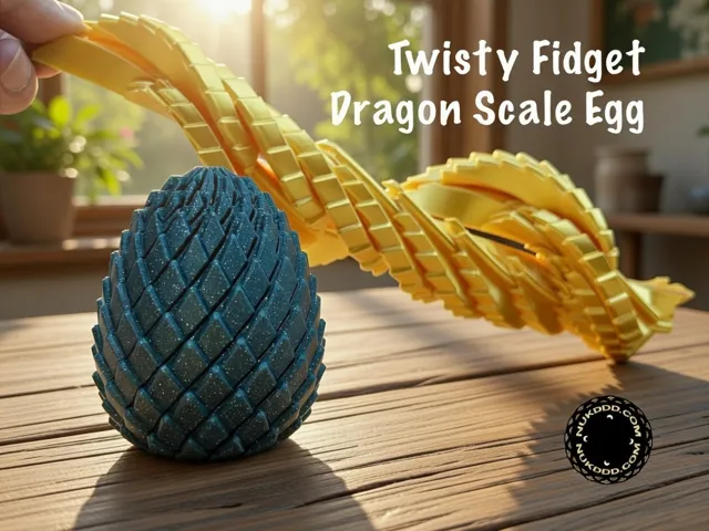 Twisty Dragon Egg Fidget