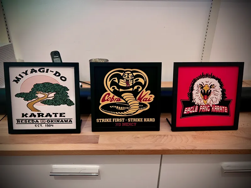 Cobra Kai Hue Forge -Cobra Kai, Miyagi, Eagle Fang