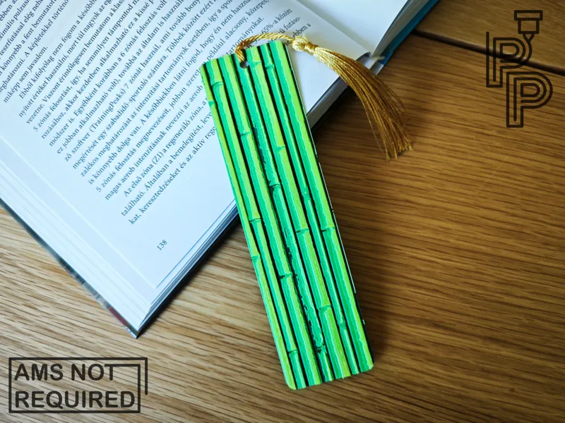 Emerald Bamboo Bookmark