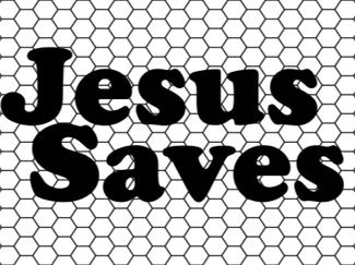 Jesus Saves Keychain