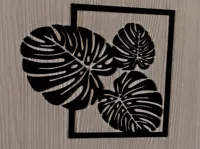 Tableau mural feuilles de monstera — photo 3