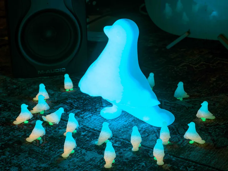 Ghost Pigeon Halloween