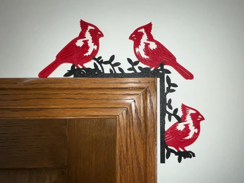 Cardinals Door / Window Corner