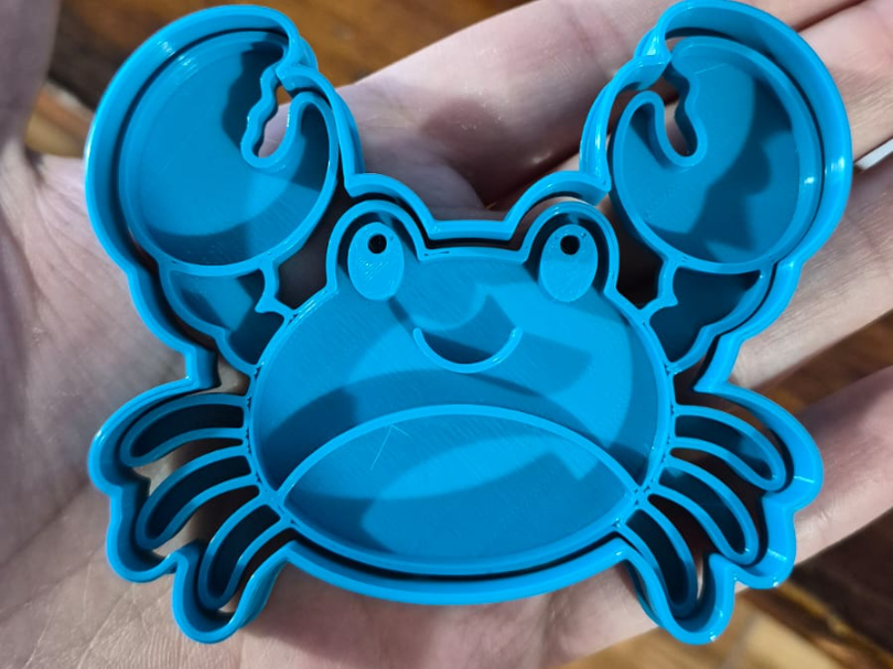Cortante de Galletas - Cangrejo tierno 8 cm