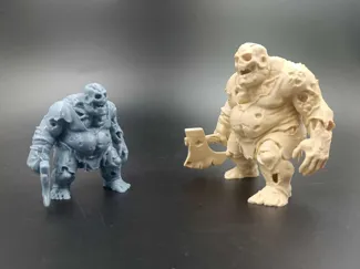 DnD Monster Zombie Troll TTRPG Dungeon Miniature