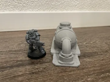 Escenografía en miniatura: Industrial Tank – Sci-Fi Scatter Terrain für 28–32 — vista de referencia 5