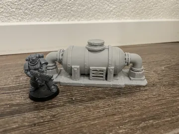 Escenografía en miniatura: Industrial Tank – Sci-Fi Scatter Terrain für 28–32 — vista de referencia 4