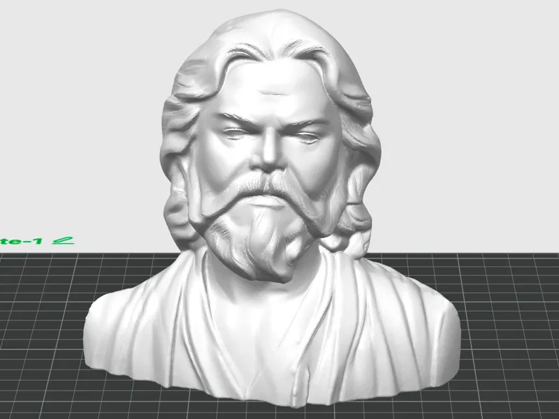 Jack Black Steve Statue