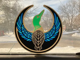 Art Deco Rebel Loon