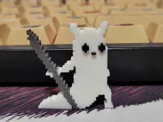 Survivor Slugcat with spear
