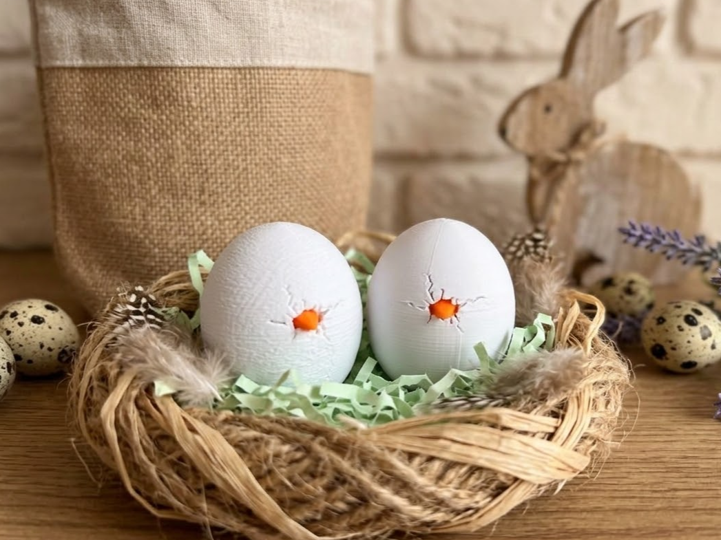 Hatching Chick Easter Egg