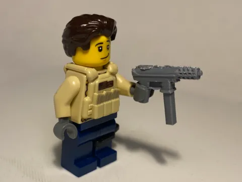 Modelo para impresión 3D: TacticalBrick Tec-9 — referencia de MakerWorld