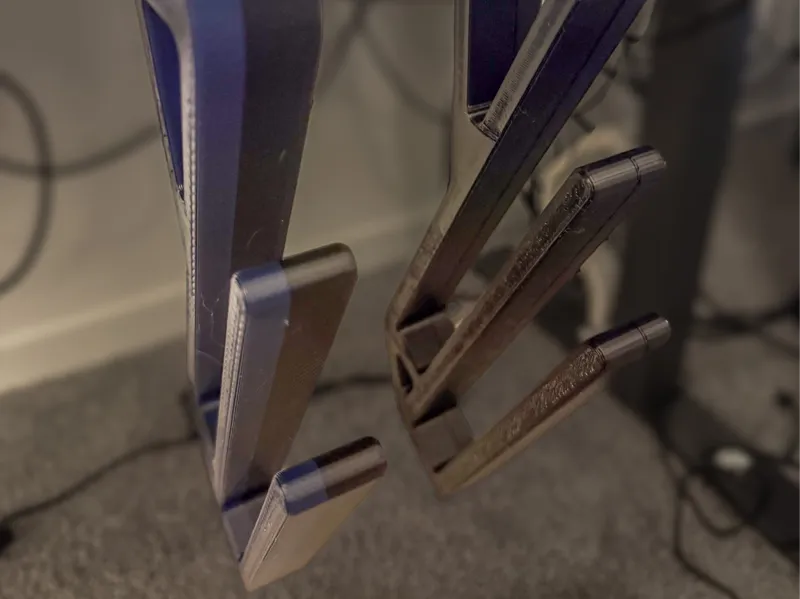 Laptop Hanging Self - Vari Desk - side mounted