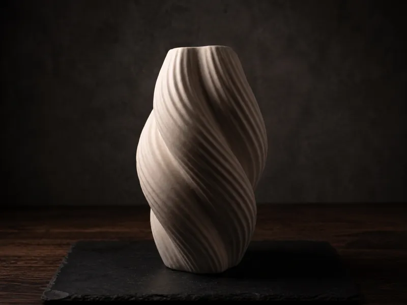 Twisted Modern vase