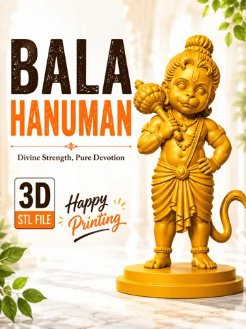 Letrero o emblema decorativo: Bala Hanuman — vista de referencia 2