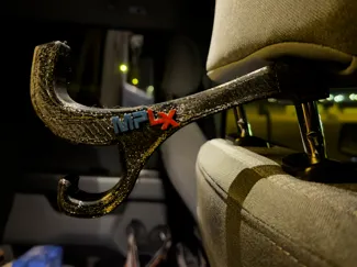 Curved Hard Hat Holder Safety - Ford