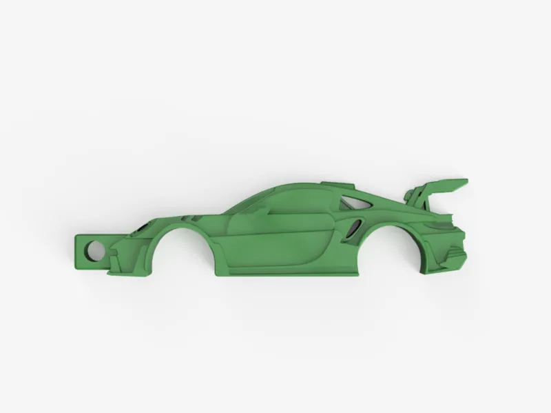 Porsche GT3 RS keychain