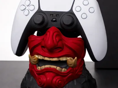 Samurai Oni Ps5 Mask holder