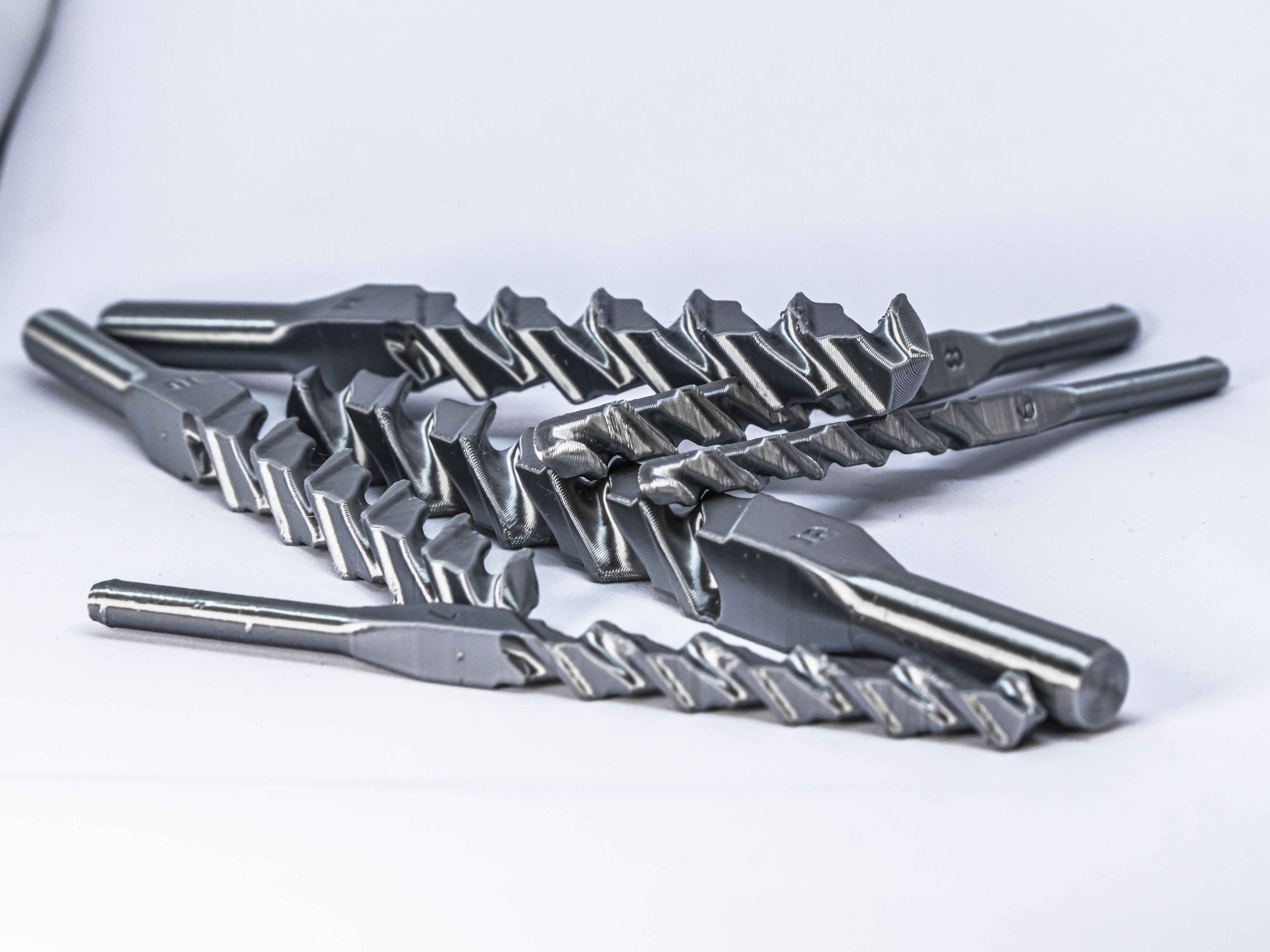 Miniatura 1 do modelo 3D Square Hole Drill Bit - Set