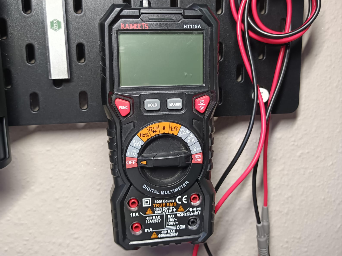 Skadis Halterung für Kaiweets HT118A Multimeter