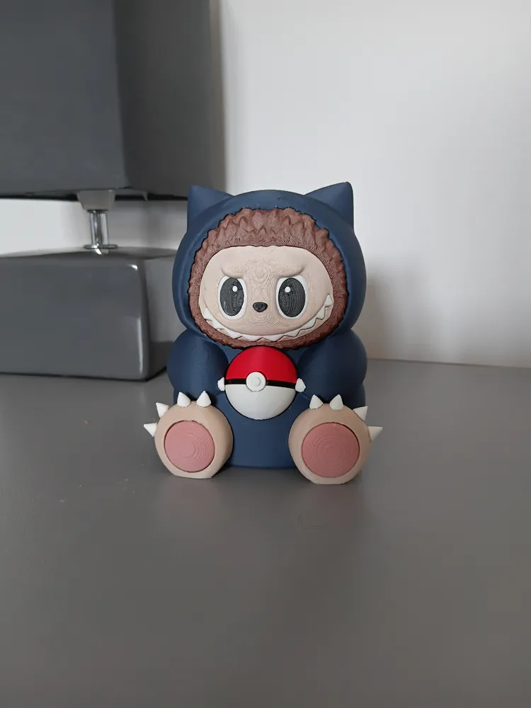 Dancer Labub LABUB snorlax von Eddie_Hugo MakerWorld: Kostenlose 3D-Modelle ...