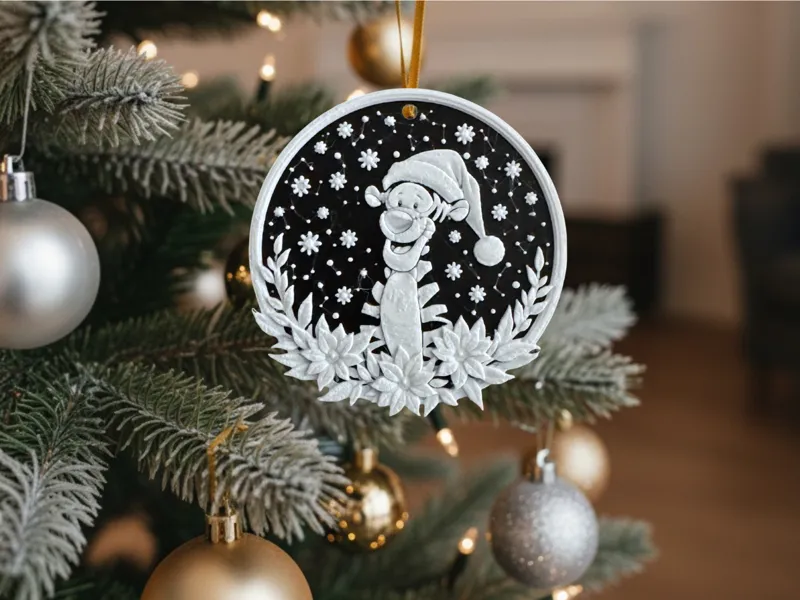 Christmas Tigger Decoration
