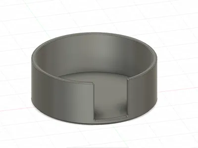 Drink coaster tray
