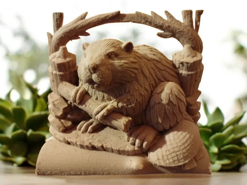 “Beaver, Master of Timber”