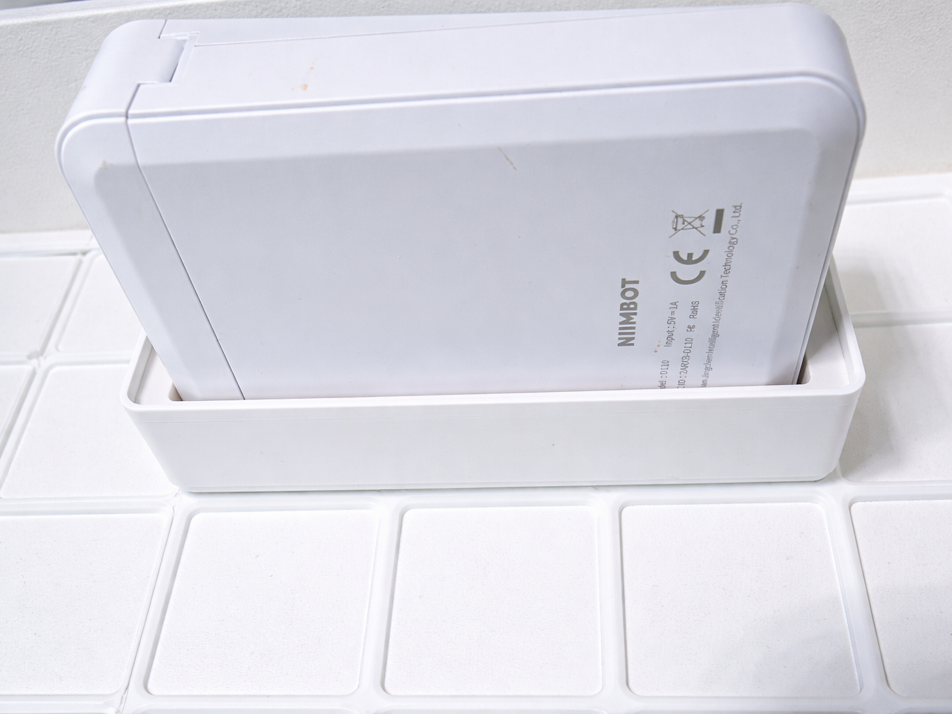 Niimbot d110 Label Printer Gridfinity Storage Box