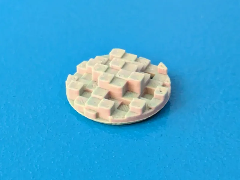 A1 Extruder Wheel - Minecraft Style