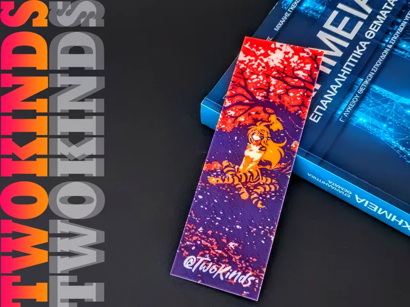 Twokinds Bookmark - Vibrant Anime Style