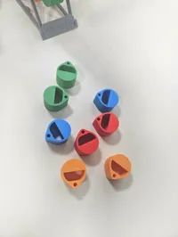 (Carriages) 0.2mm layer, 3 walls, 100% infill